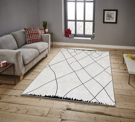 Conceptum Asr Crpt-55 Alfombra de Terciopelo Multicolor 120 x 180 cm